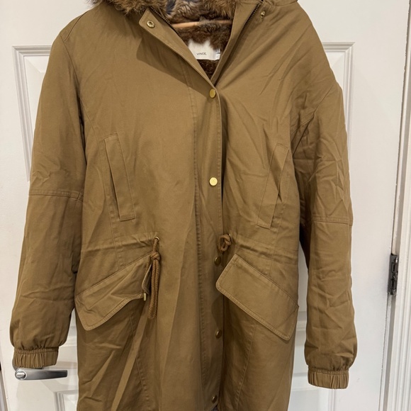 VINCE FUR TRENCH COAT - Picture 5 of 5